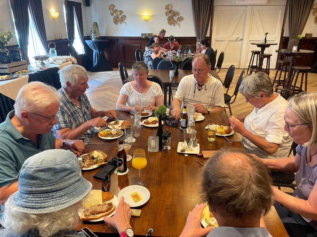 Het lopende buffet / de lunch